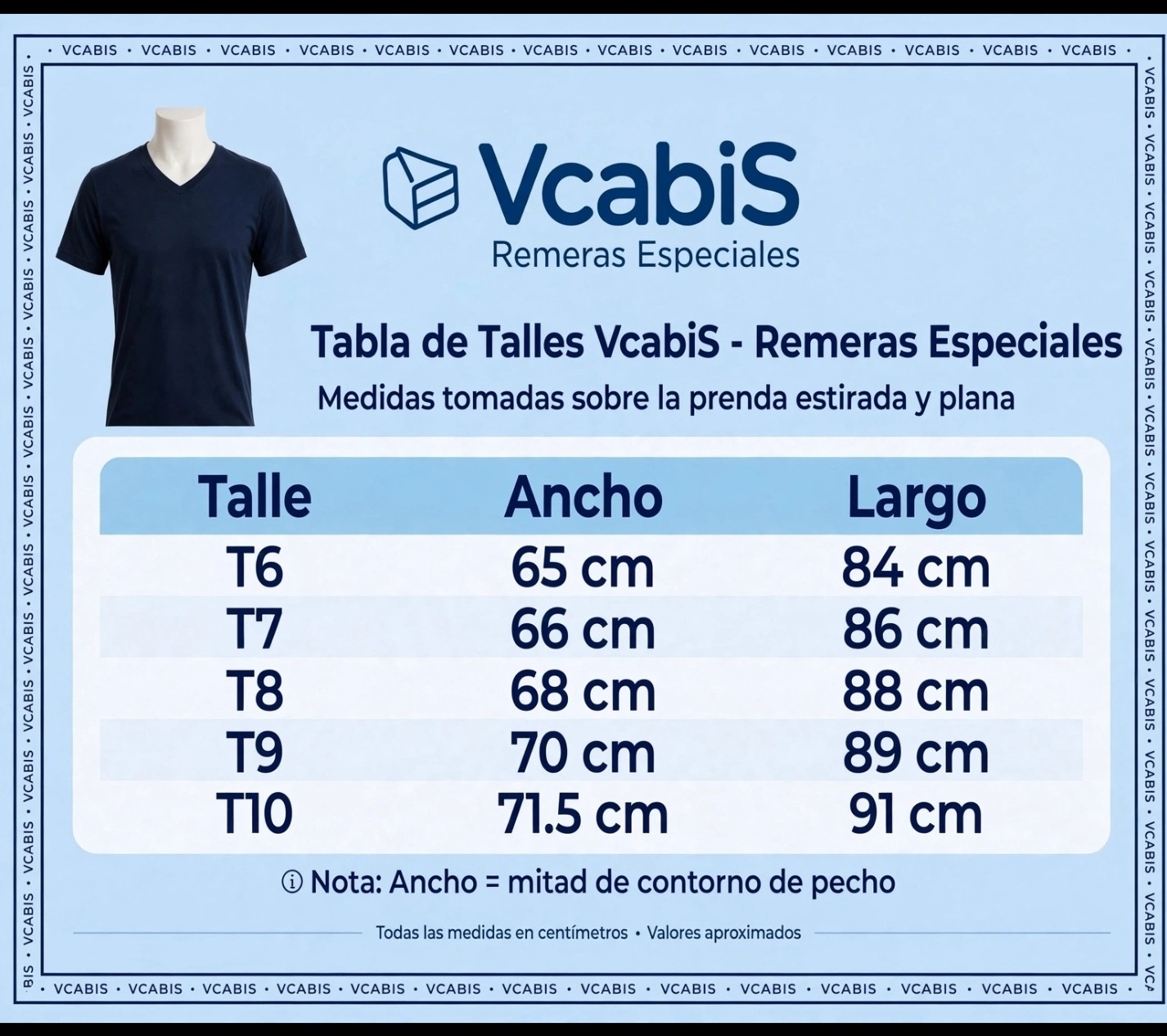 Remeras Cuello V - Imagen 2