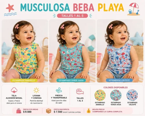 Musculosa Playa Beba