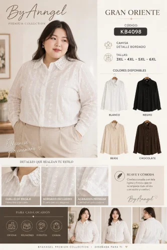 Camisa de Broderi