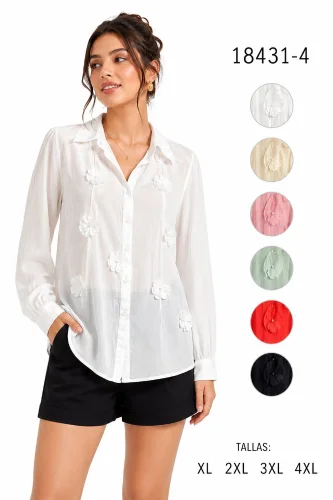 Camisa Flores