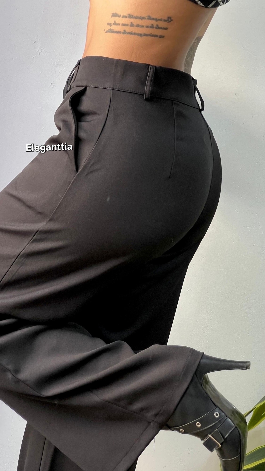 Pantalon Sastrero Liso - Imagen 2