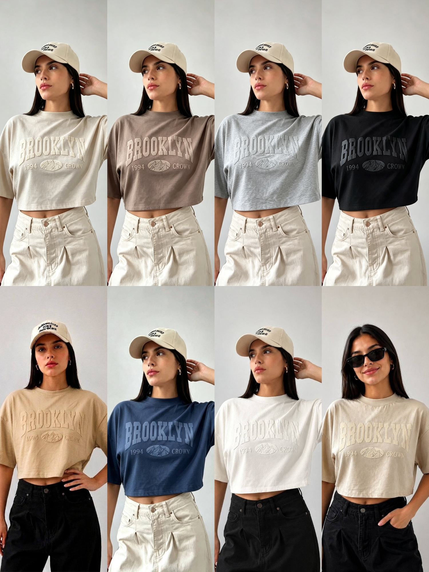 Remera Crop Top Brooklyn - Imagen 3