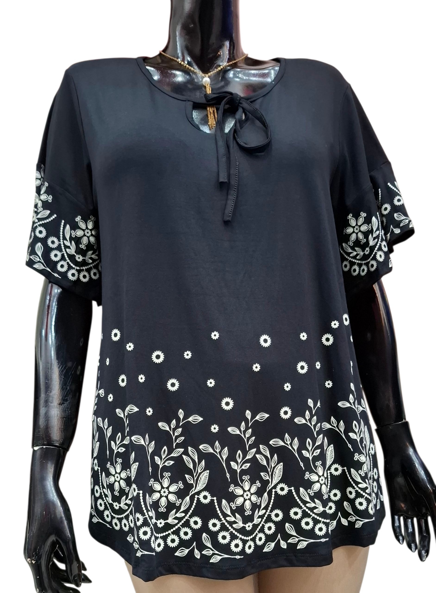 Remera Evase con Lazo. - Imagen 2