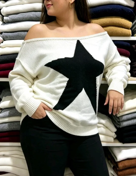 Sweater Estrella Acrílico