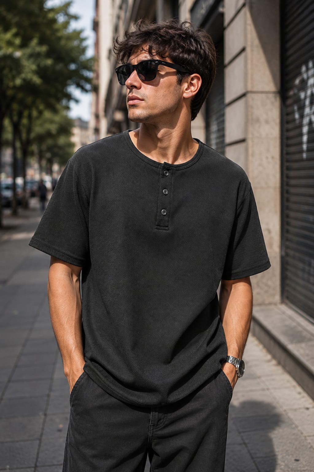 Remeras Hanley Tela Wafle - Imagen 2