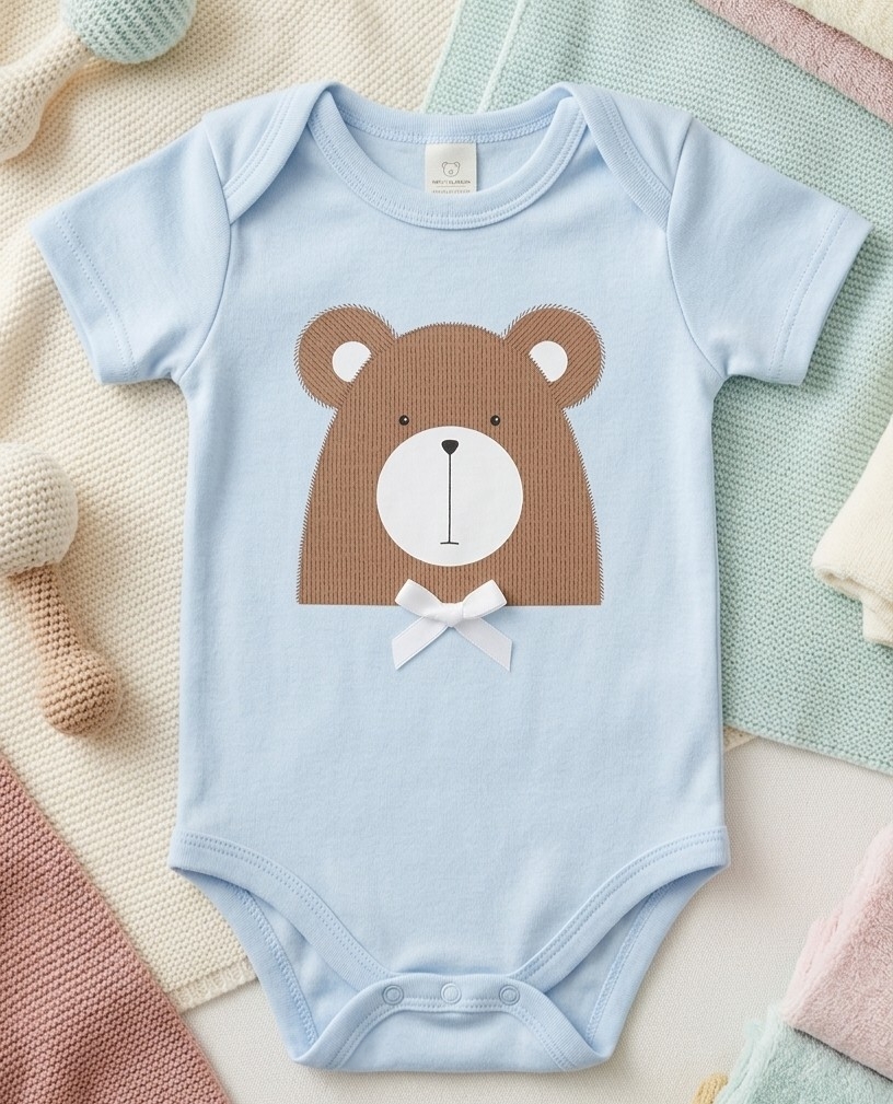 Body Oso con Moño - Imagen 2