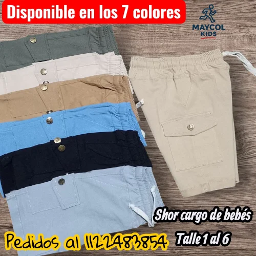 Shor Cargo de Bengalina de Bebes