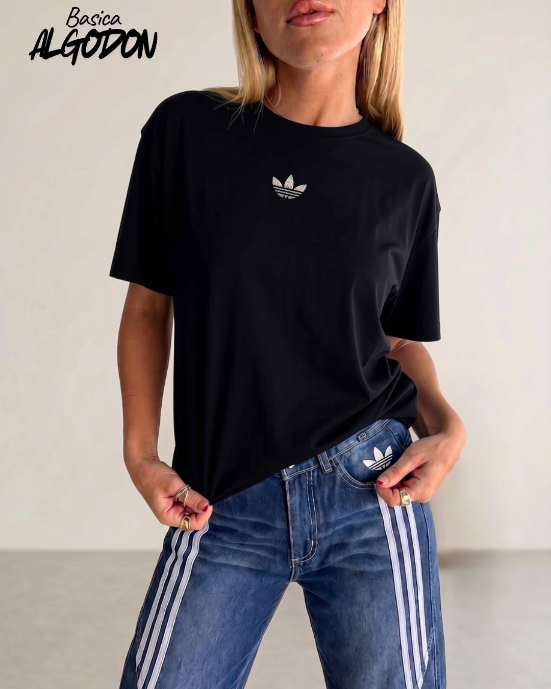 Remera Adi Algodón Basica Negro - Basica%20Algodon%20Negro%20(10).jpg