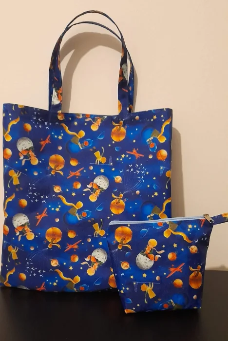 Totebag Impermeable el Principito //  Neceser