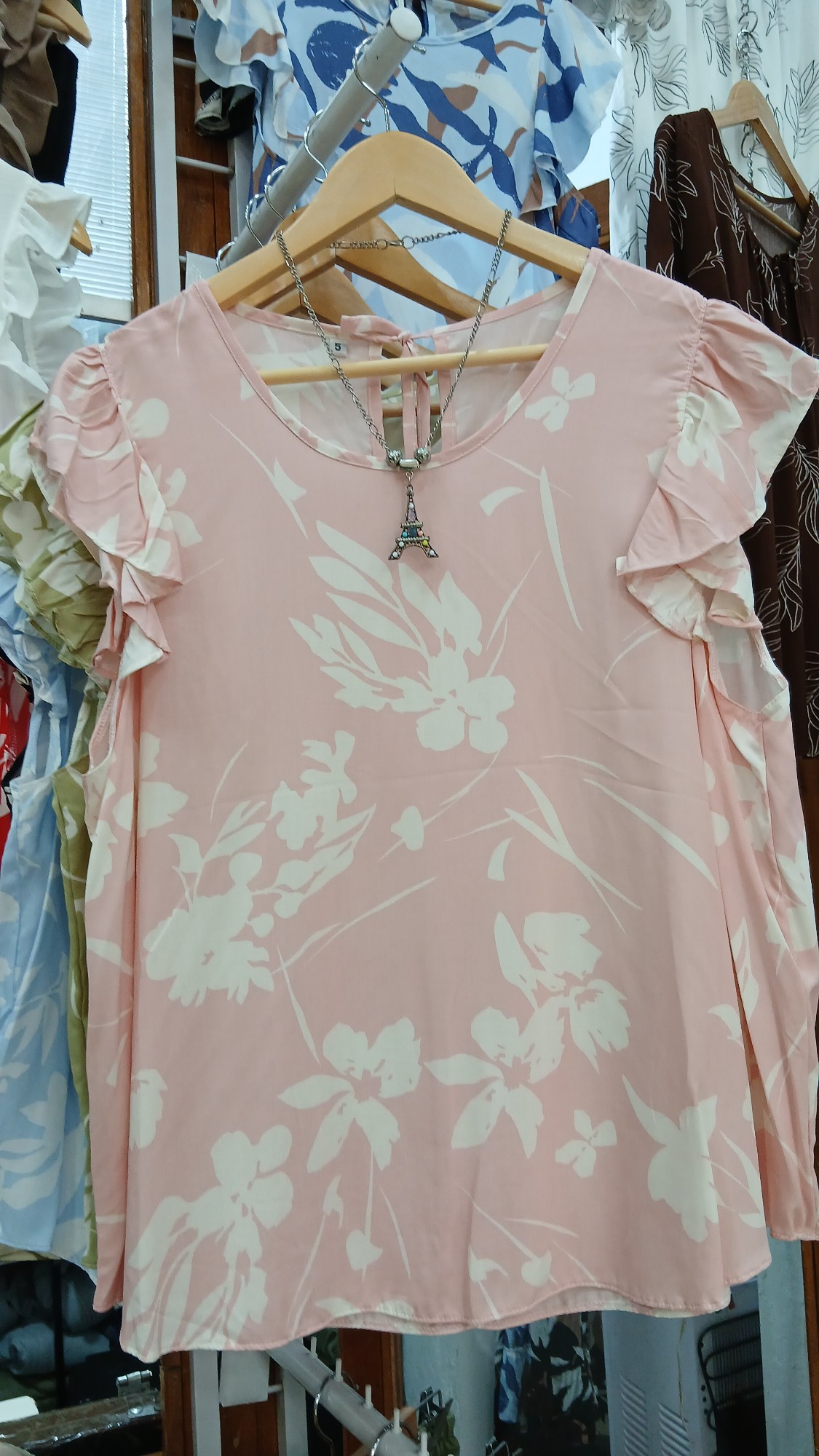 Blusa de Fibrana Poplin Estampada - Talles 3 al 6 - Imagen 3