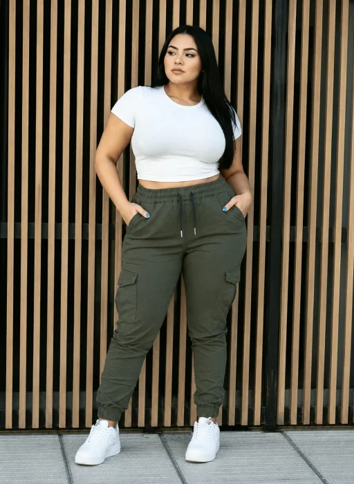 Jogger Carho Elastizado Verde