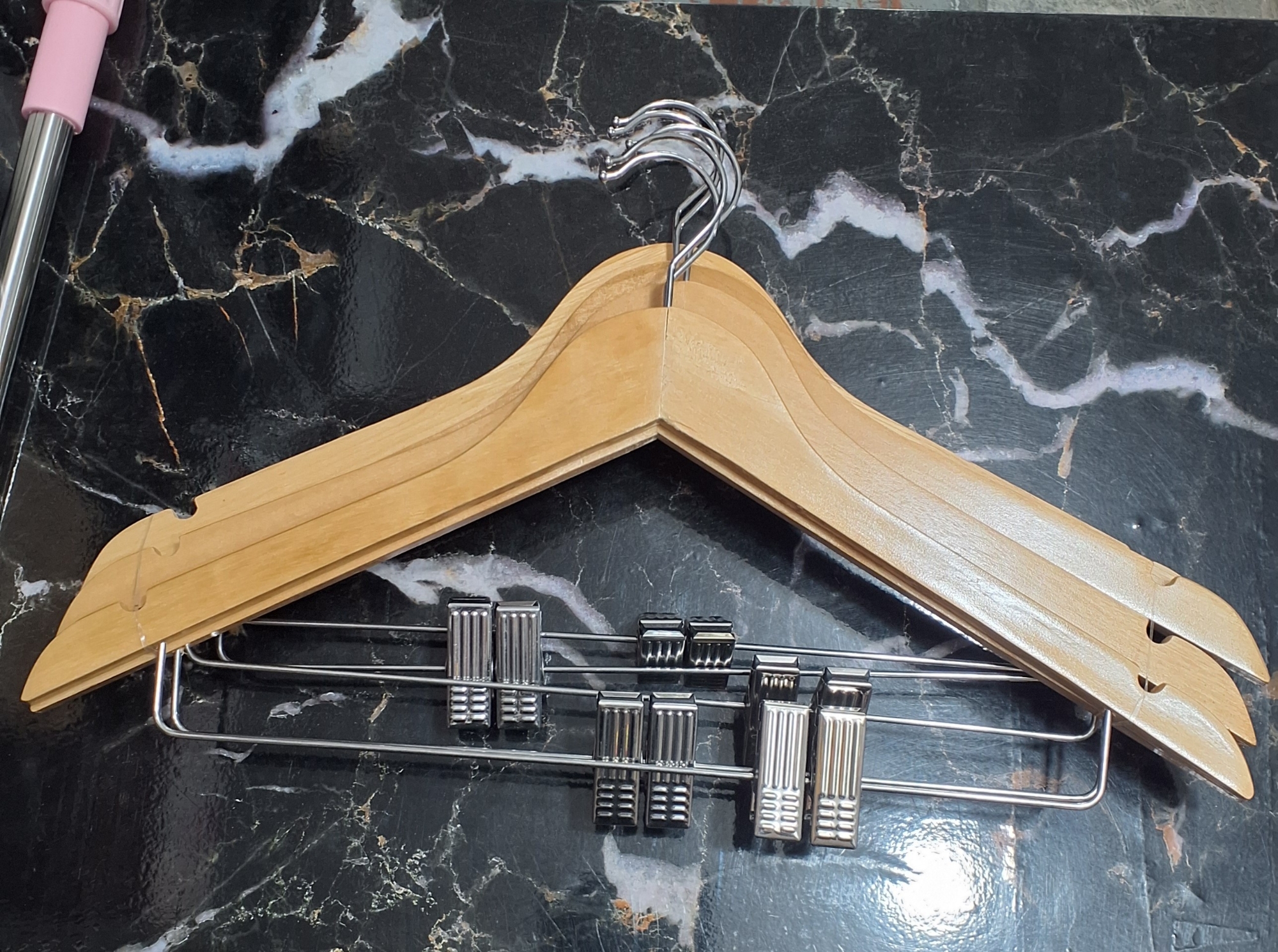 Perchas Madera con Gancho - Imagen 2