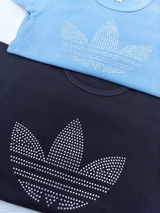 Remera a C/strass