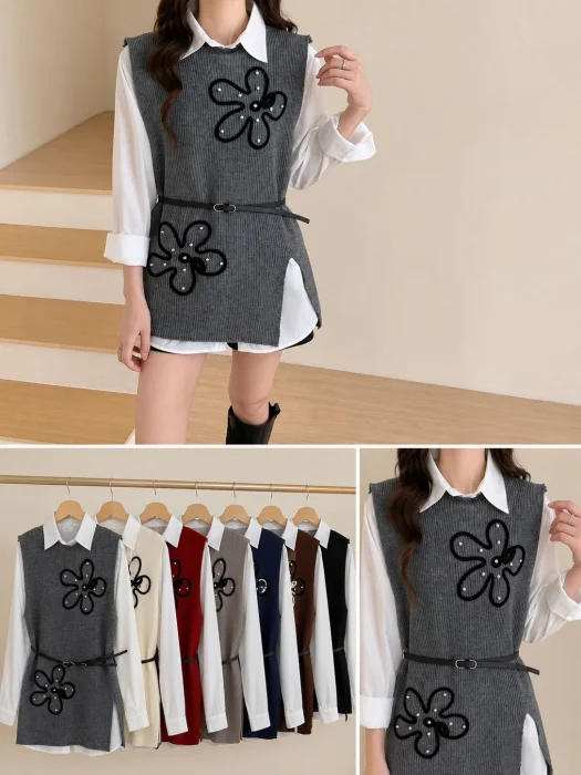 Chaleco con Camisa
