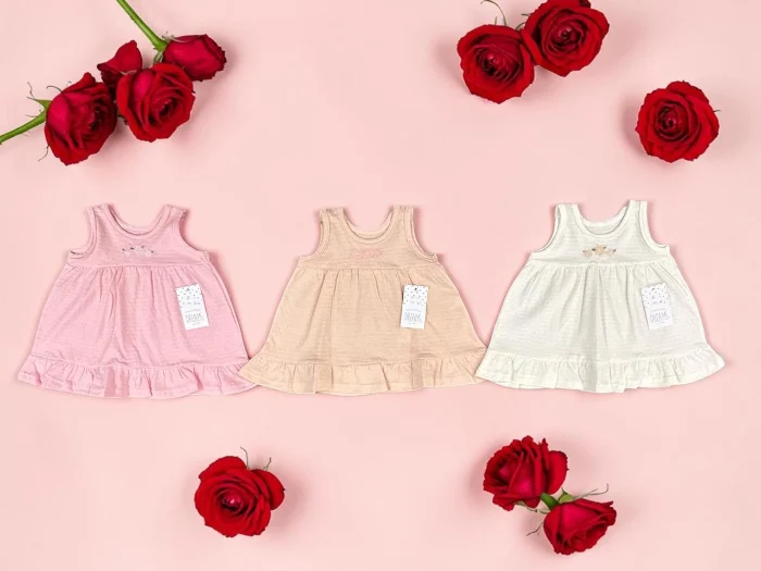 Solero Bordado Flores Dreams T. (6, 9, 12, 18) Art. 935 Oferta Pretemporada