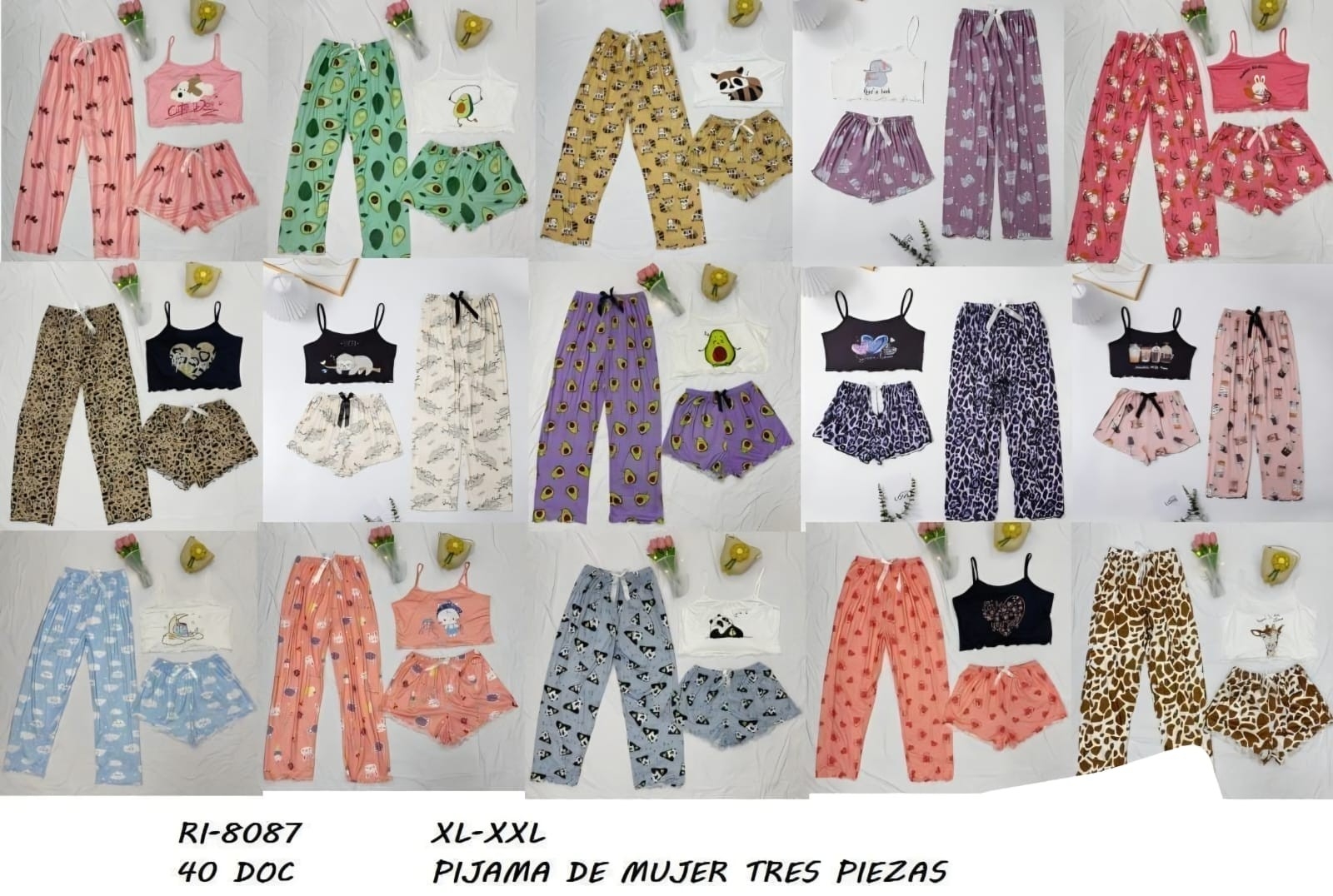 Pijamas 3 Piezas - Imagen 3