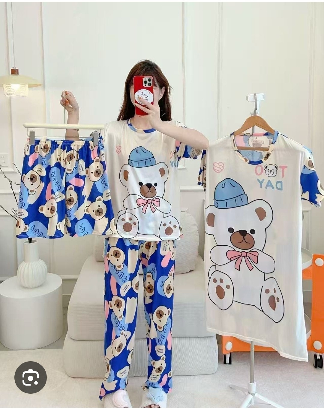Pijamas 4 Piezas - Imagen 3