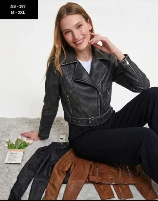 Campera Eco-cuero Lyd