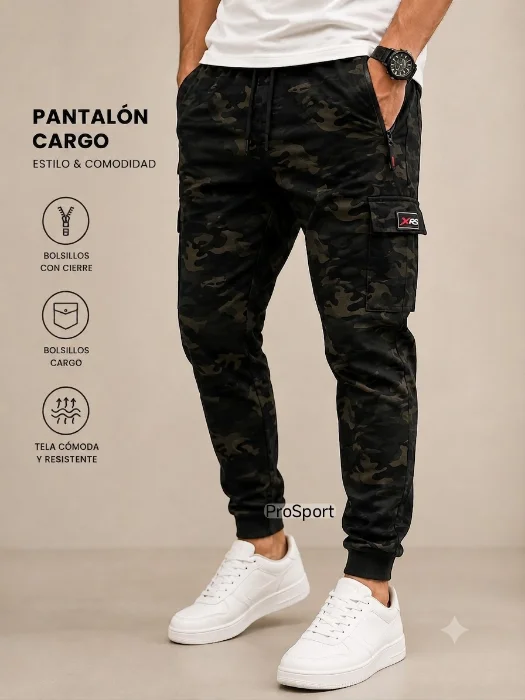 Cargo Camuflado Liviano