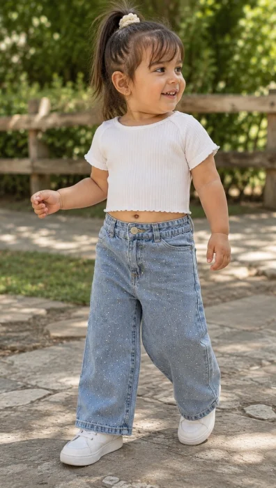 Wide Brillo Celeste