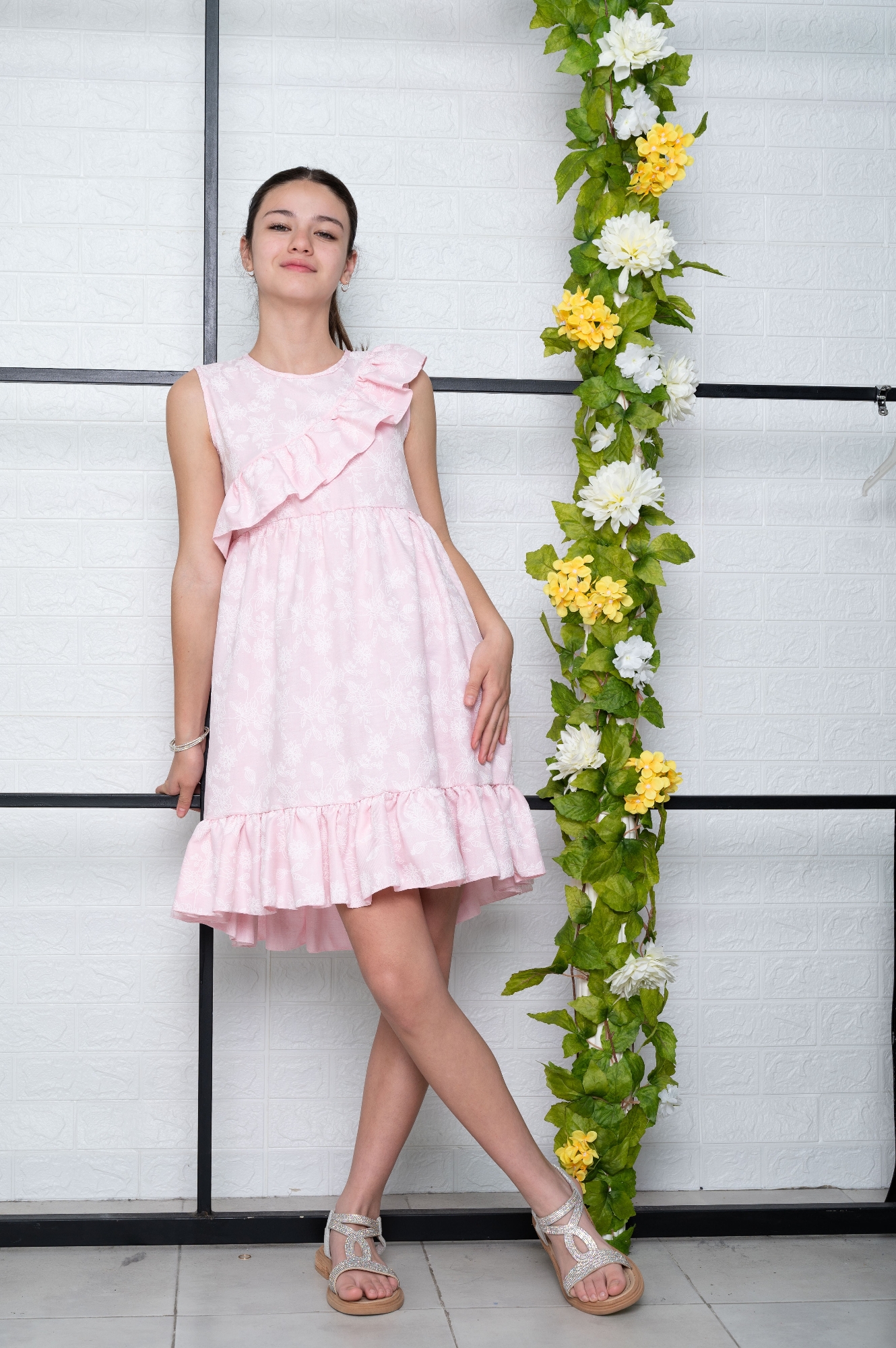 Vestido Tiny Rayon Lolise C/diseño Floral - Imagen 3