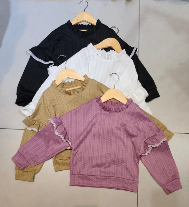 Polera C/encaje Nena