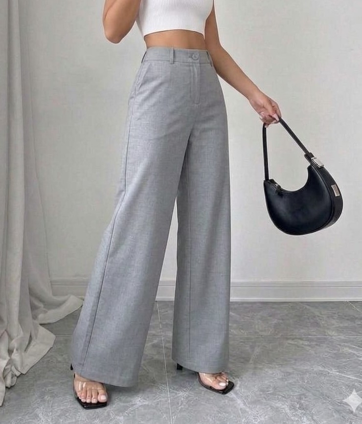 Pantalon Sastrero Wide Leg - Imagen 2