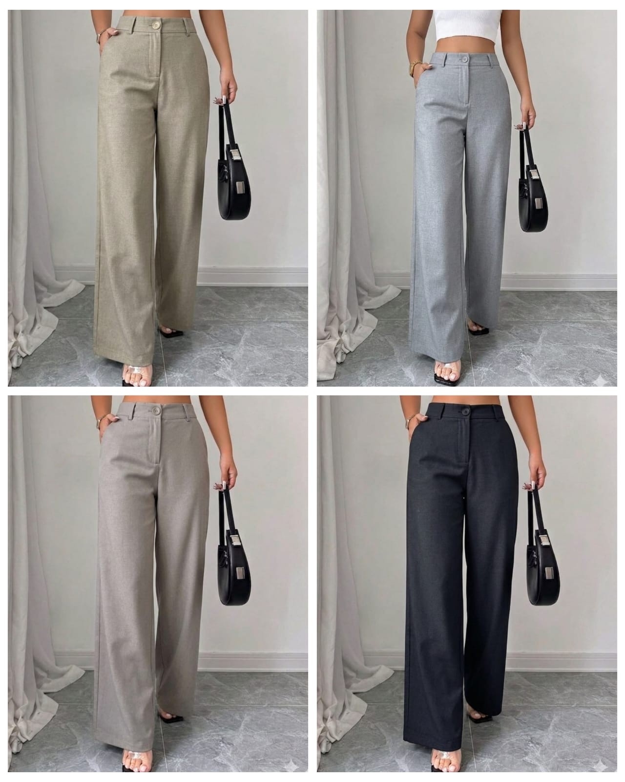 Pantalon Sastrero Wide Leg - Imagen 3