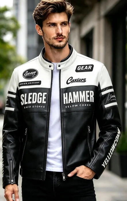 Campera Deportiva Moto Hombre