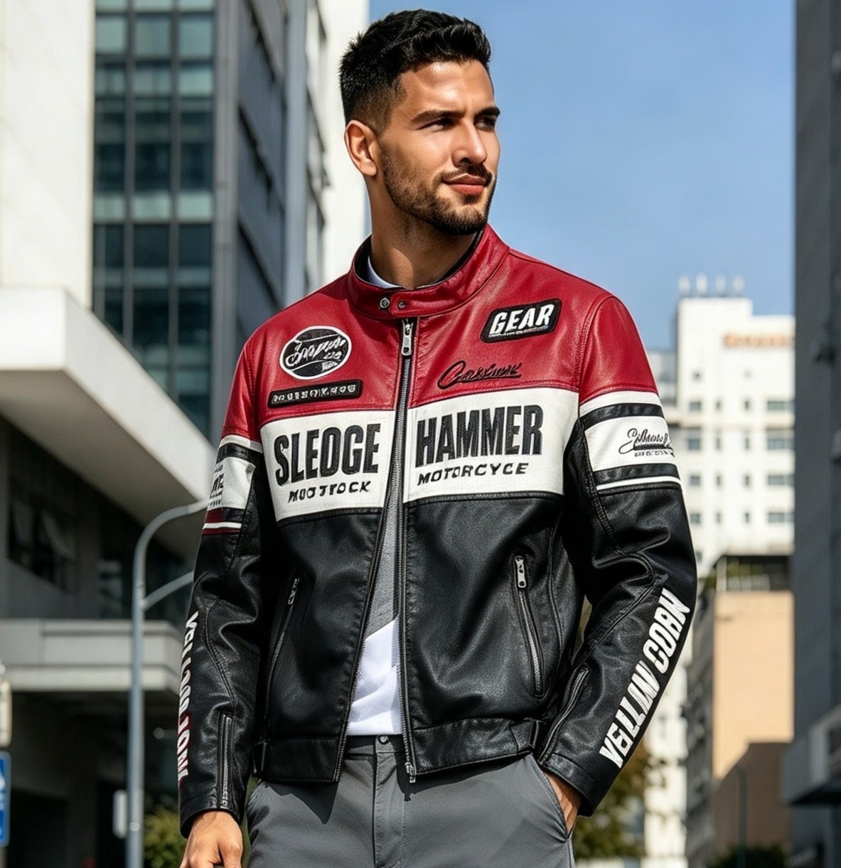 Campera Deportiva Moto Hombre - Imagen 2
