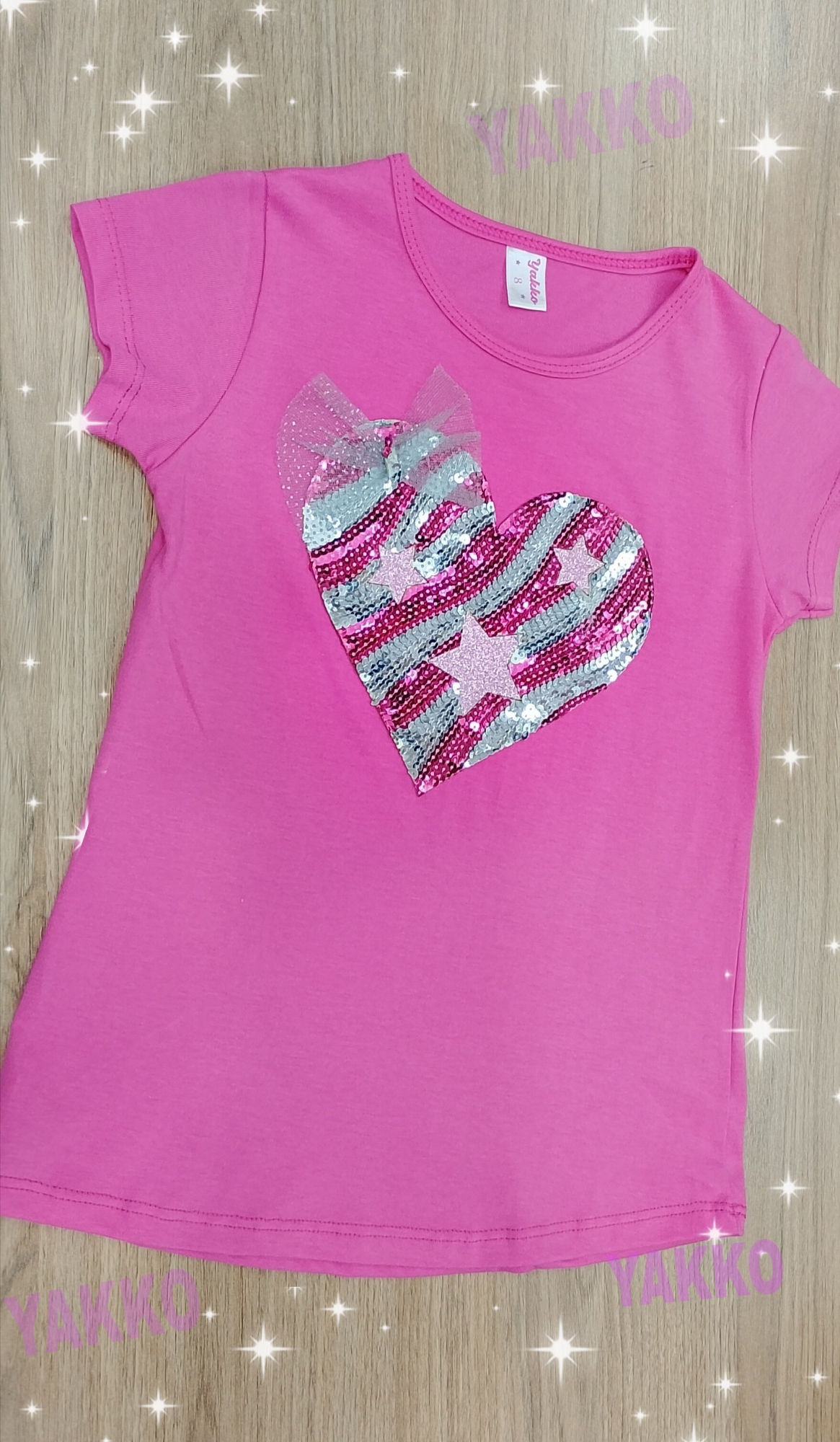 Remera de Algodón " Corazon" (por Curva) - Imagen 2