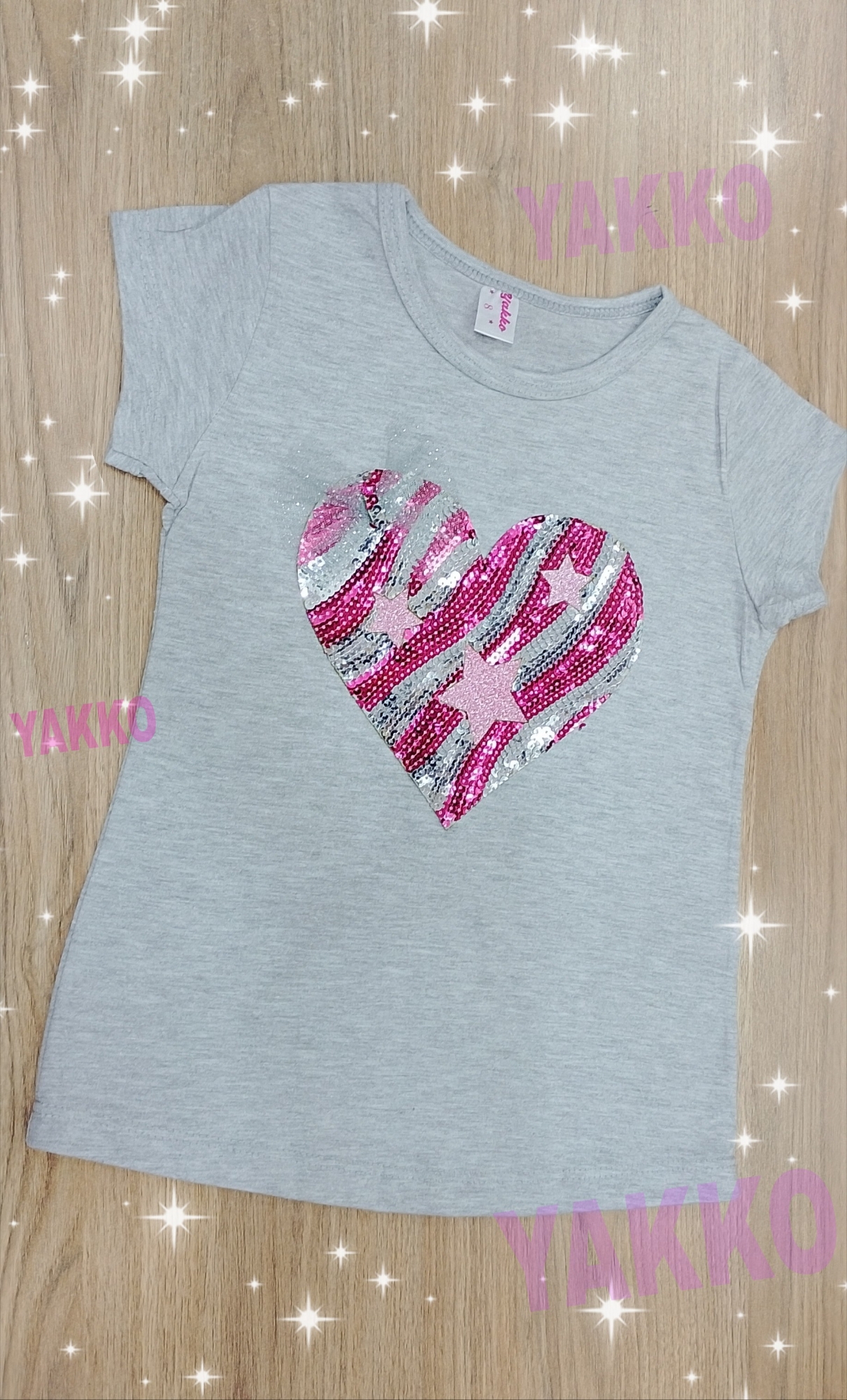 Remera de Algodón " Corazon" (por Curva) - Imagen 3
