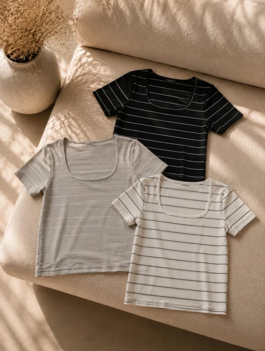 Remera Morley Rayada