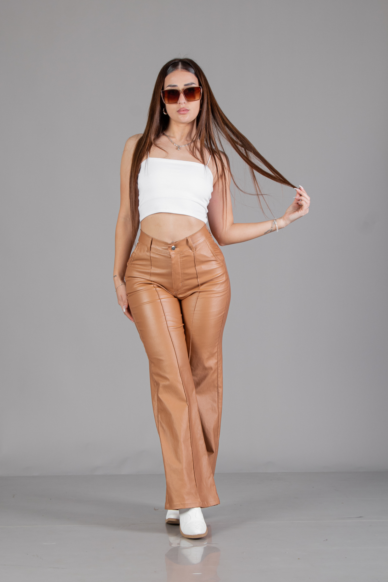 Wide Leg Engomado con Pliegue Beige - 2%20(15).jpg