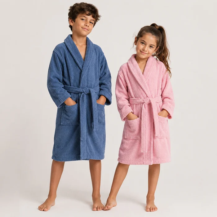 -bata Niños de Toalla con Capucha