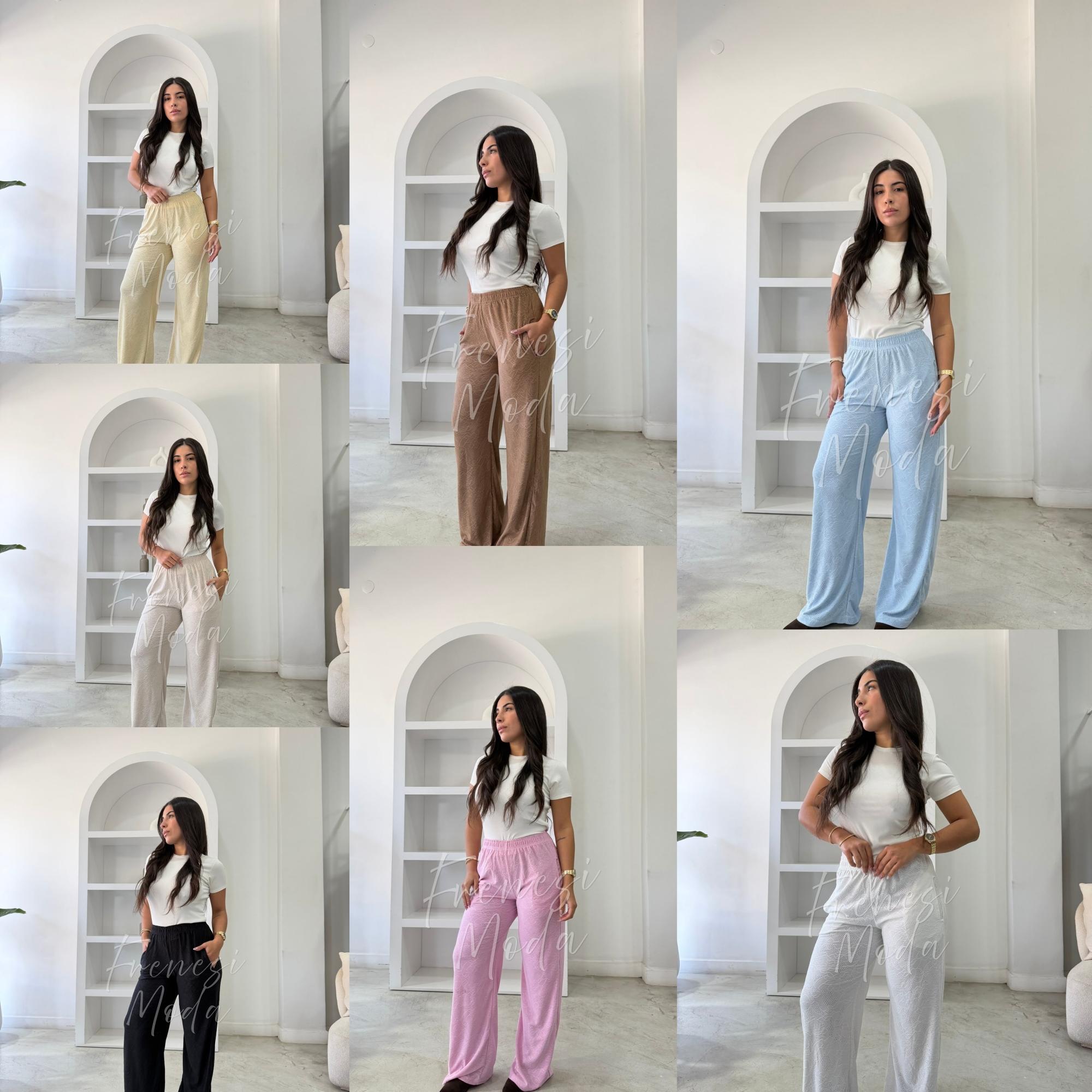 Pantalon Broderi Elastizado - Imagen 2