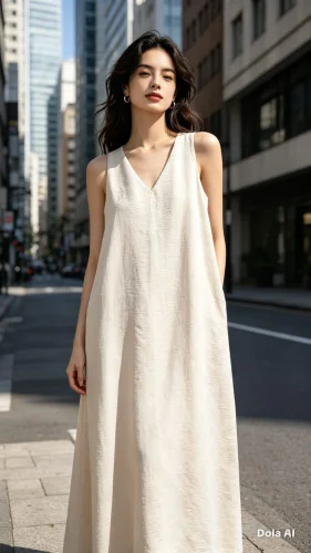 Vestidos Largos con Bolsillo