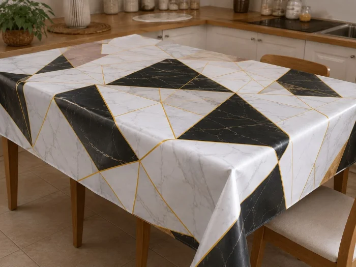 Mantel de Mesa Cuerina Estampado 2m
