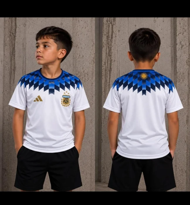Remera Argentina Afa Nene Entrenamiento