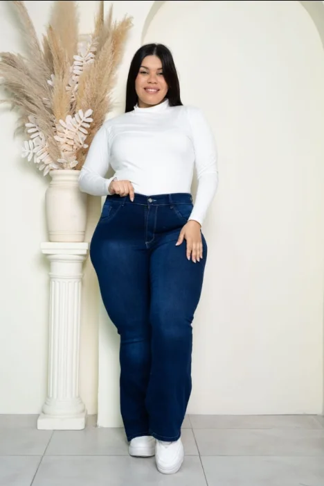 Jeans Oxford Azul