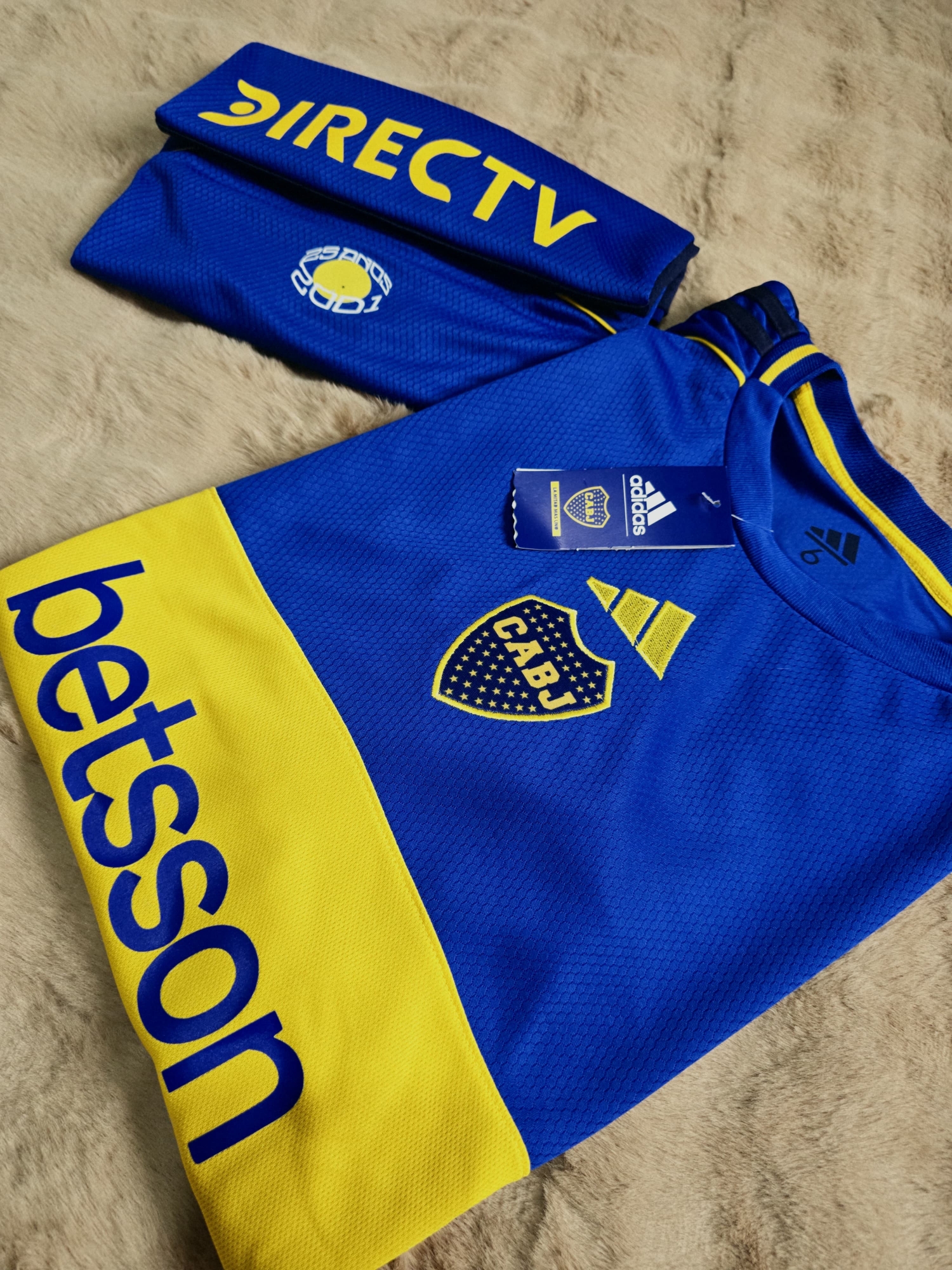 Camiseta Boca Aniversario _talle Especial - Imagen 2