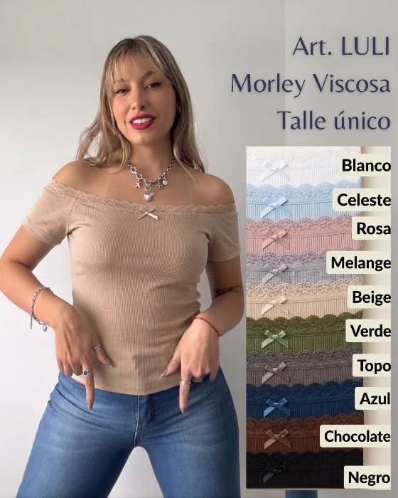 Remera Puntilla Bote