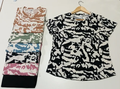 Remera Morley Estampado de Dama