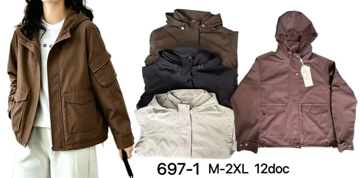 Campera Tipo Rompeviento Importado Forrado por Talles