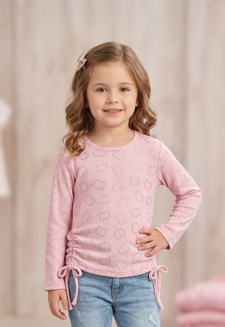 Blusas con Brillos y Frunce en los Costados - Imagen 2