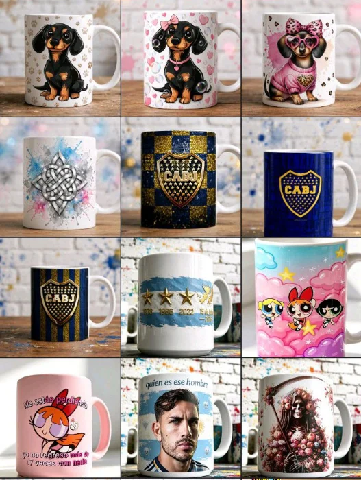 Tazas Sublimadas Personalizadas