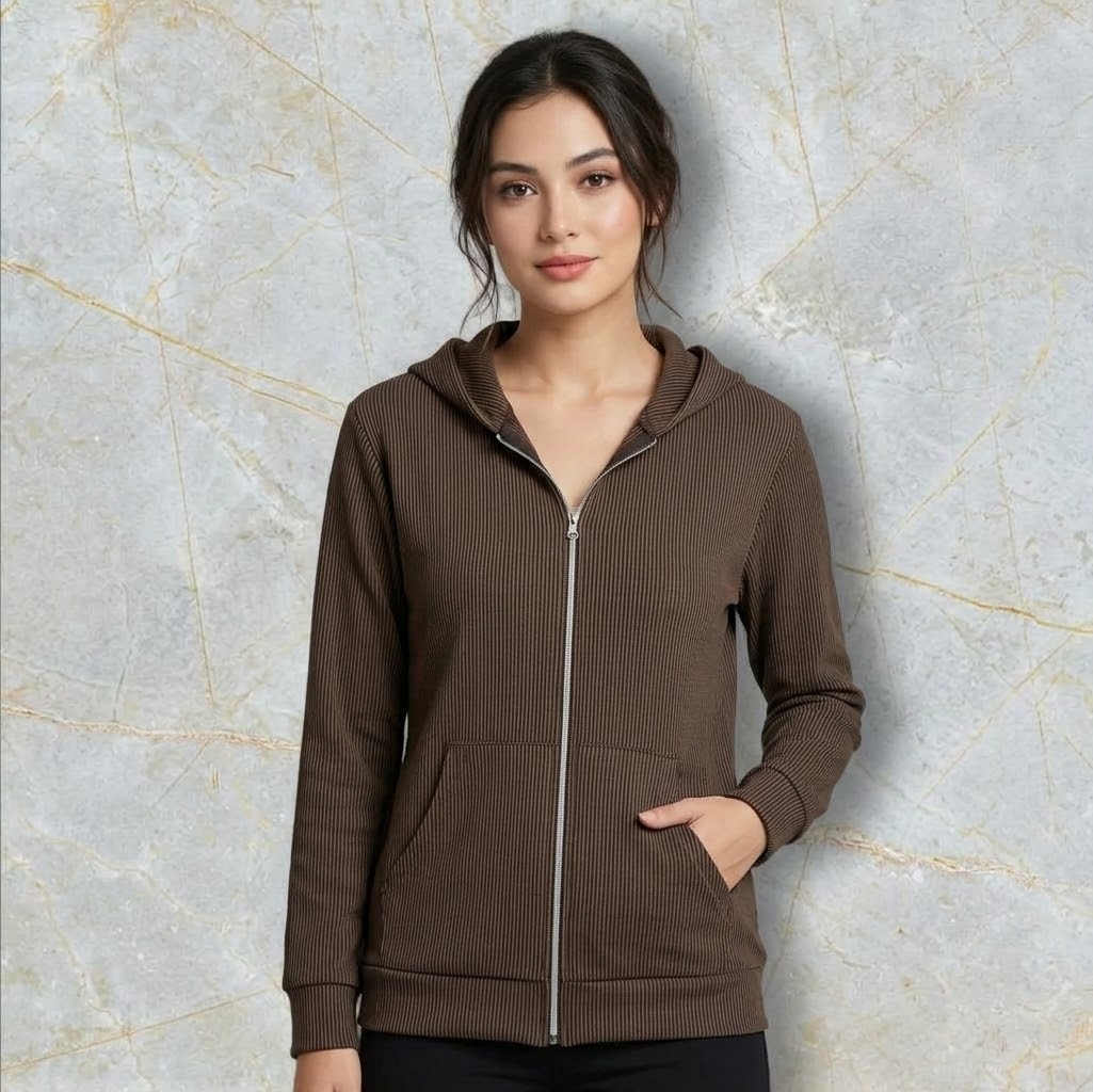 Campera de Media Estacion de Dama ( Morley Diesel Viscosa) - Imagen 3