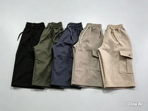 Bermudas Cargo en Gabardina Elastisada