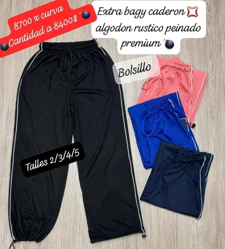 Bagys Dama Algodon Rustico Peinado