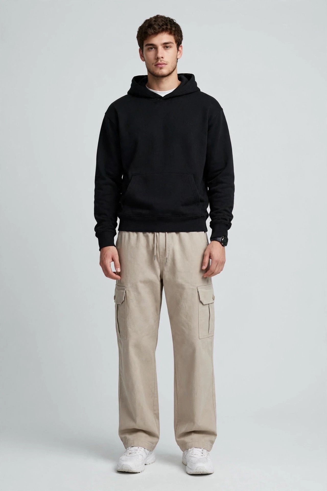 Pantalones Cargos Rectos - Imagen 2